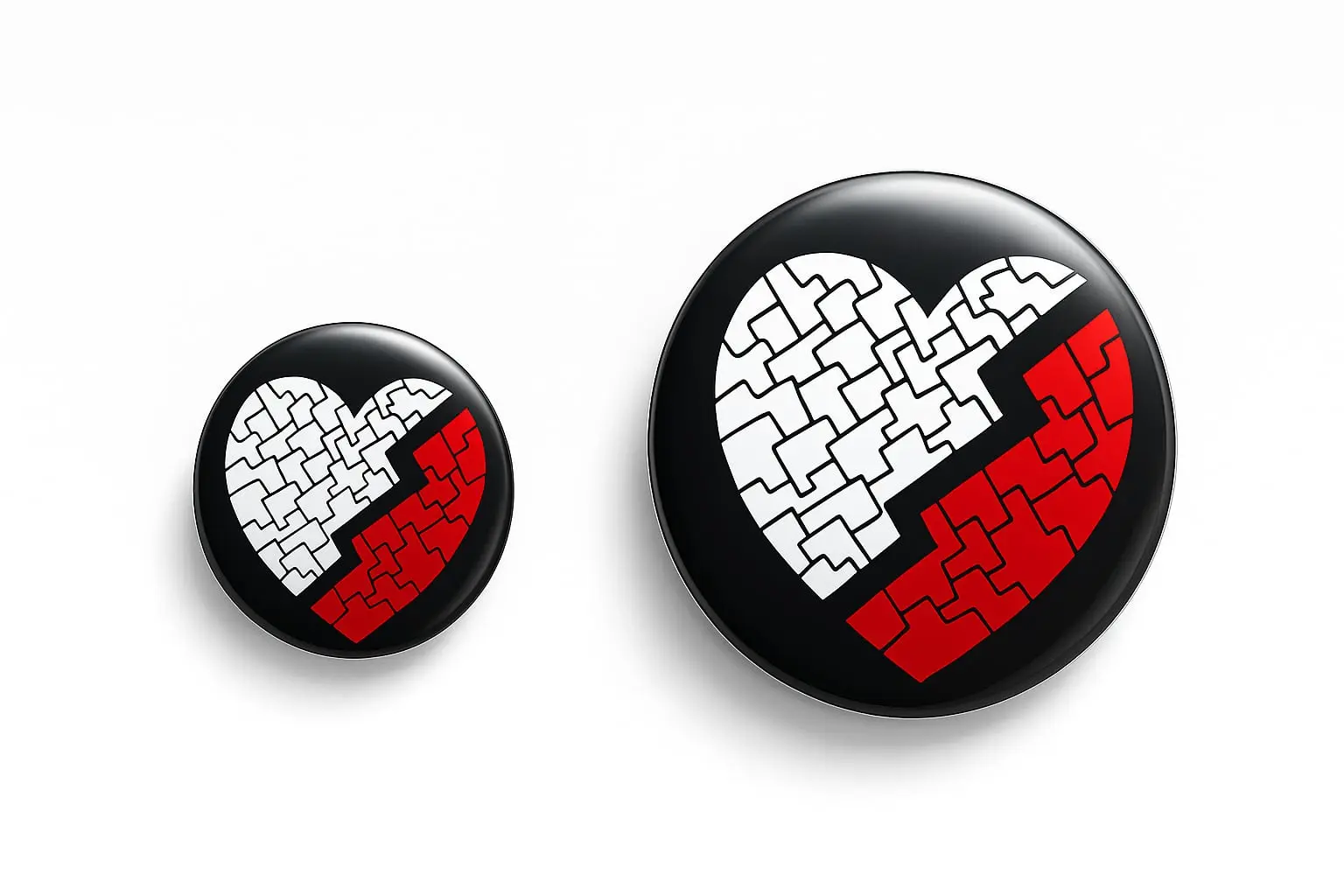 Empty Love / 缶バッチ